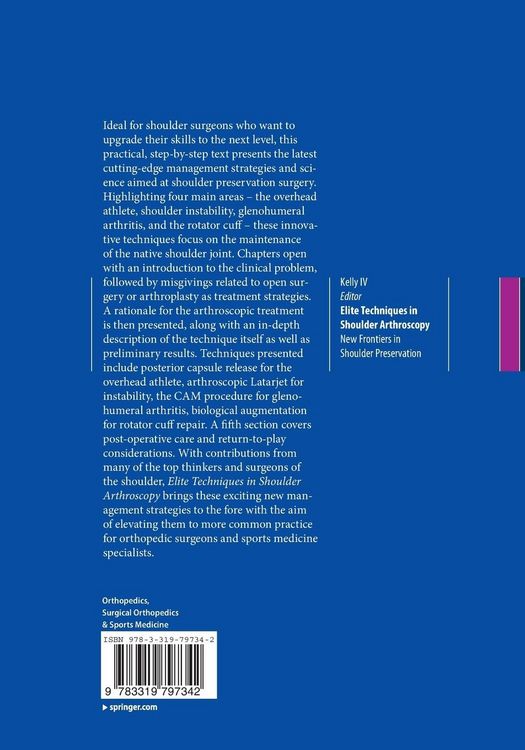 Produktbild: Elite Techniques in Shoulder Arthroscopy