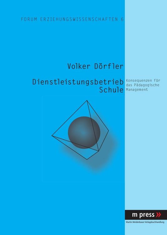 Produktbild: Dienstleistungsbetrieb Schule