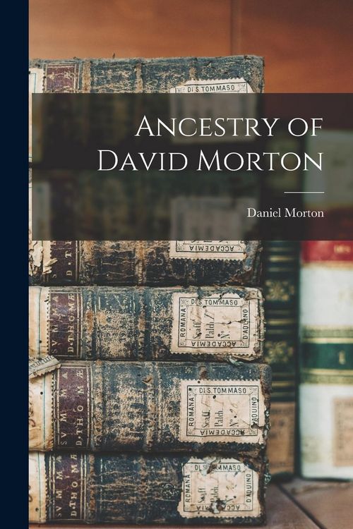 Produktbild: Ancestry of David Morton