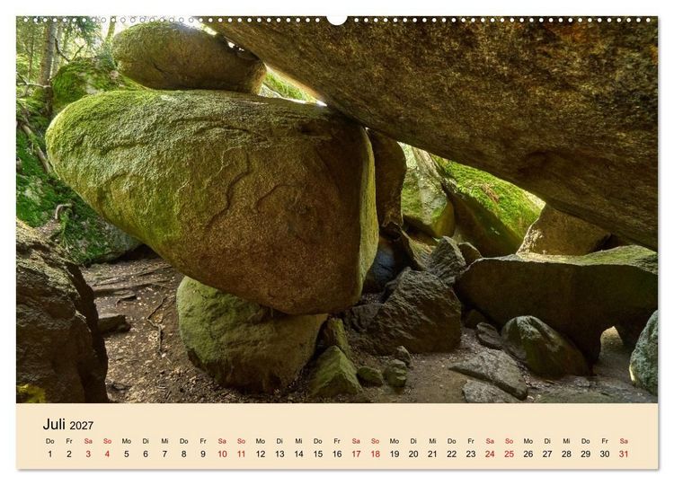 Produktbild: Franken - eine Region voller Naturwunder (hochwertiger Premium Wandkalender 2027 DIN A2 quer), Kunstdruck in Hochglanz
