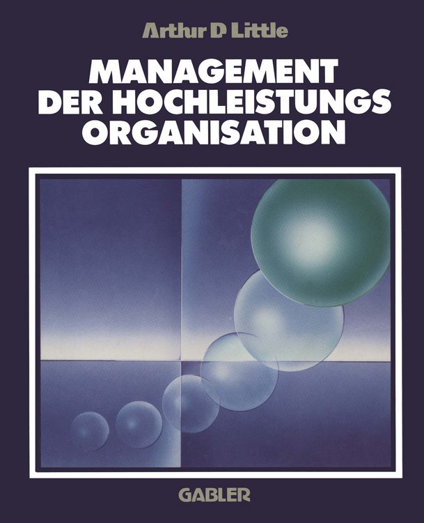 Produktbild: Management der Hochleistungsorganisation