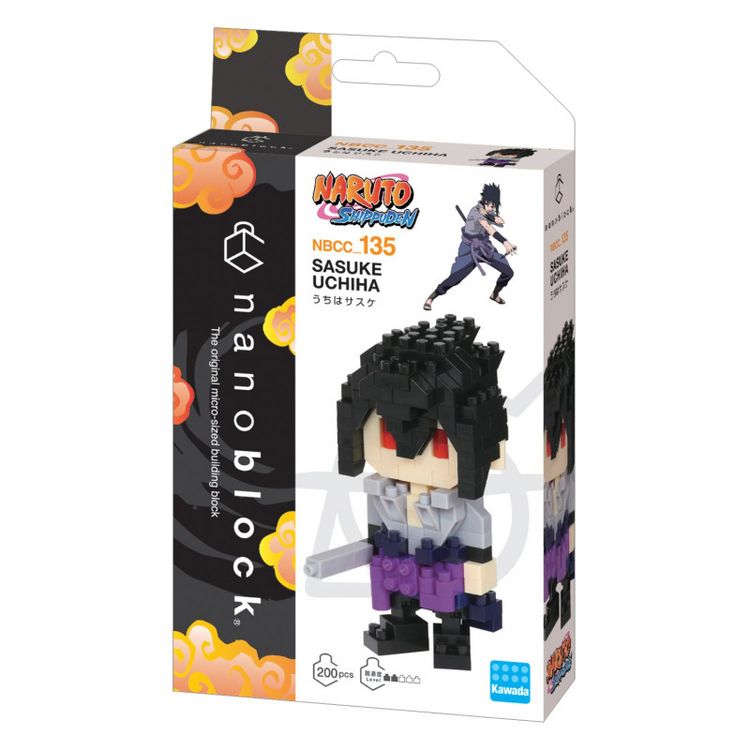 Produktbild: Nanoblock - NARUTO Sasuke Uchiwa 12+/200pcs