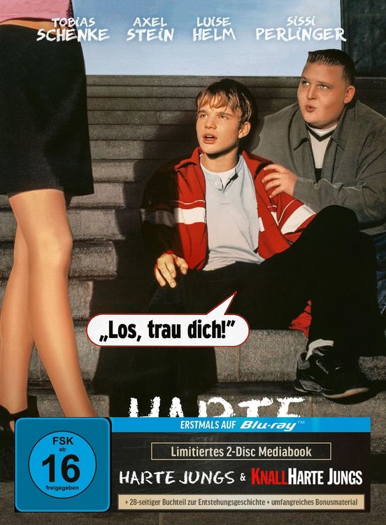 Produktbild: (Knall)Harte Jungs - Mediabook - Doppel-Feature - Cover A - limitiert auf 669 St&uuml;ck