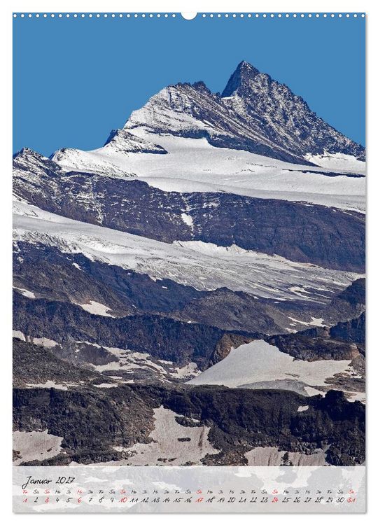 Produktbild: Unser H&ouml;chster Berg (Wandkalender 2027 DIN A2 hoch), CALVENDO Monatskalender
