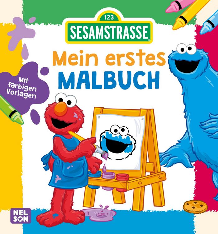 Produktbild: Sesamstra&szlig;e: Mein erstes Malbuch