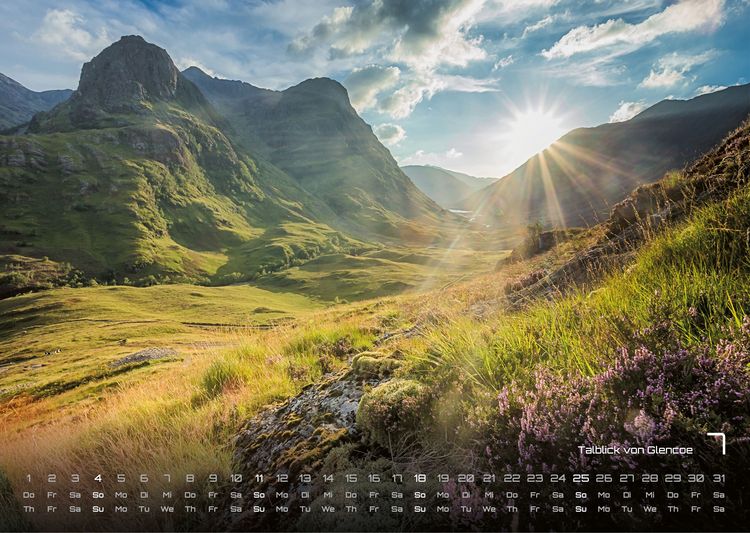 Produktbild: Schottland &ndash; Mystik der Highlands - 2027 - Kalender DIN A3
