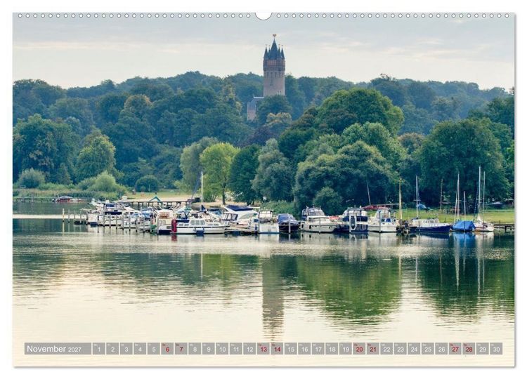 Produktbild: Hausbooturlaub Deutschland - Berlin und Brandenburg (hochwertiger Premium Wandkalender 2027 DIN A2 quer), Kunstdruck in Hochglanz