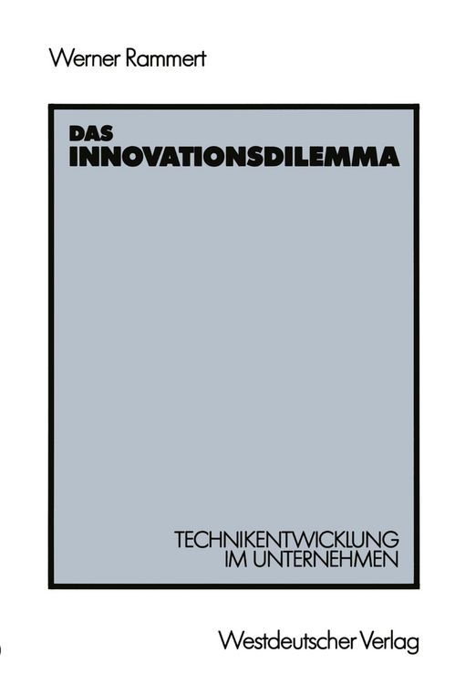 Produktbild: Das Innovationsdilemma