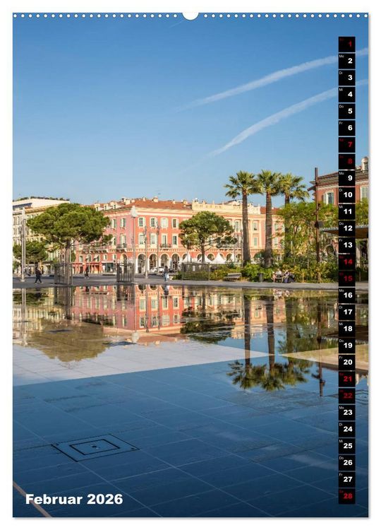 Produktbild: Idyllisches Nizza (hochwertiger Premium Wandkalender 2026 DIN A2 hoch), Kunstdruck in Hochglanz