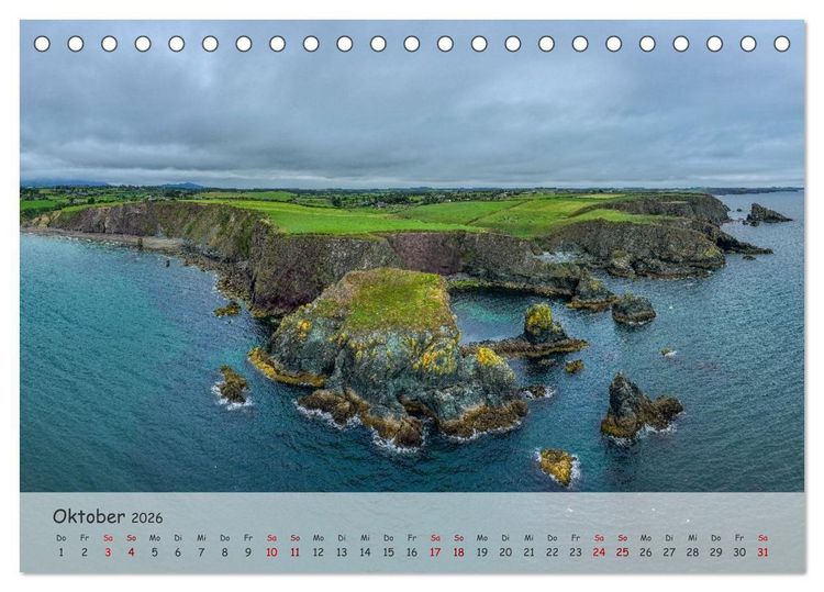 Produktbild: Irland - eine wundersch&ouml;ne Insel (Tischkalender 2026 DIN A5 quer), CALVENDO Monatskalender