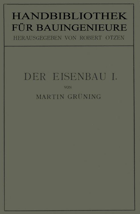 Produktbild: Der Eisenbau