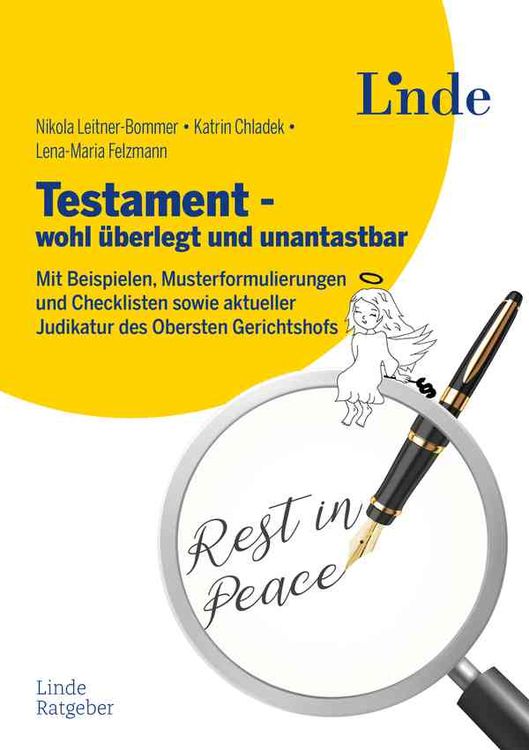 Produktbild: Testament - wohl &uuml;berlegt und unantastbar
