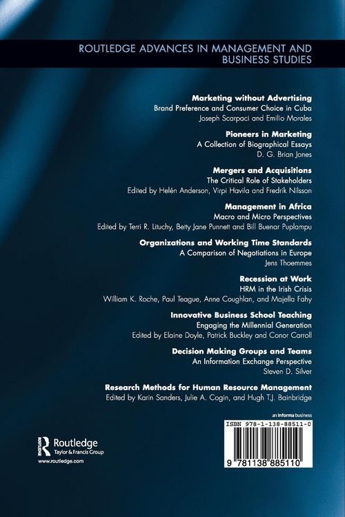 Produktbild: Research Methods for Human Resource Management