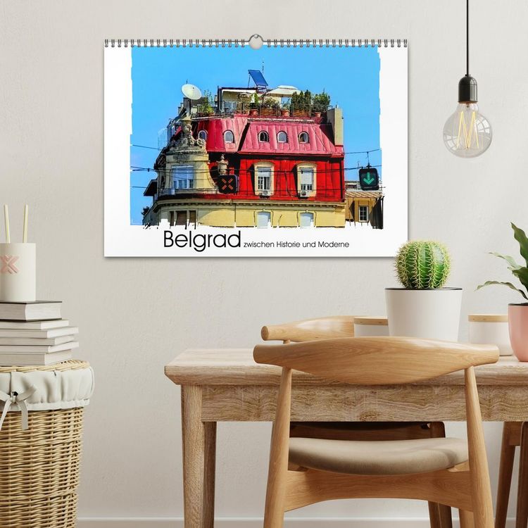Produktbild: Belgrad zwischen Historie und Moderne (Wandkalender 2026 DIN A3 quer), CALVENDO Monatskalender