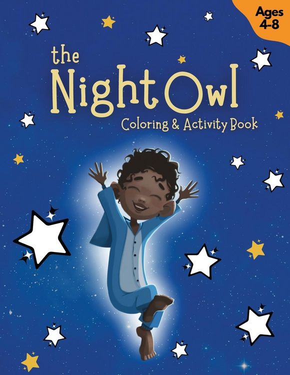 Produktbild: The Night Owl Coloring & Activity Book