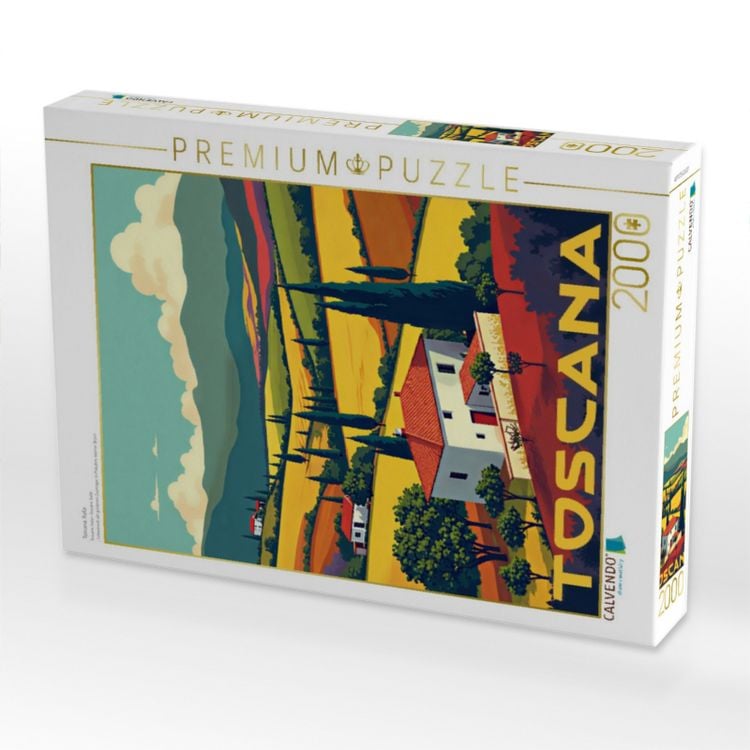 Produktbild: CALVENDO Puzzle Toscana, Italia | 2000 Teile Lege-Gr&ouml;&szlig;e 90x67cm Foto-Puzzle f&uuml;r gl&uuml;ckliche Stunden