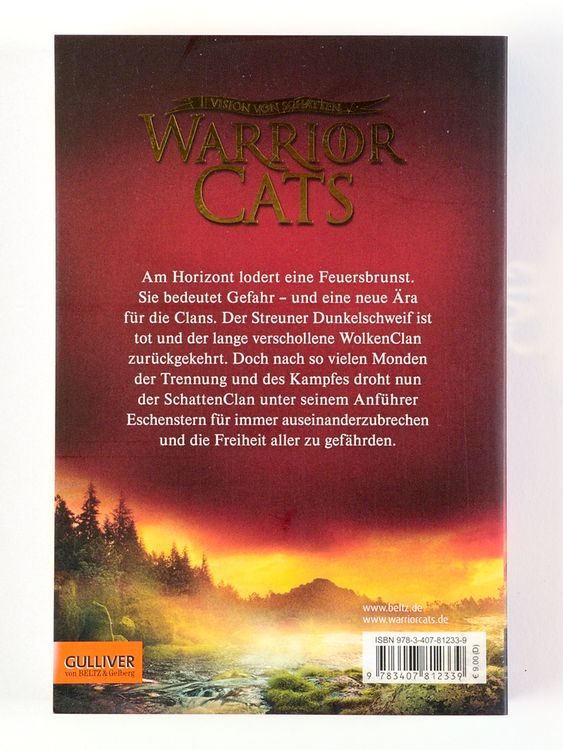 Produktbild: Warrior Cats - Vision von Schatten. Fluss aus Feuer