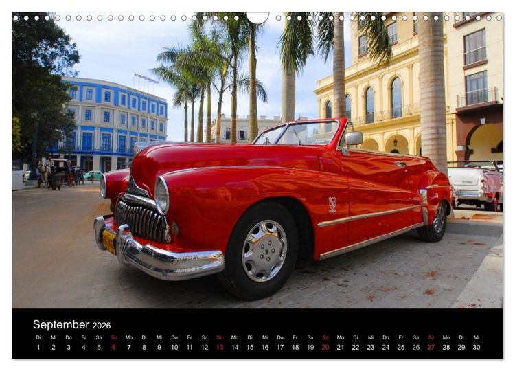 Produktbild: OLDTIMER 2026 (Wandkalender 2026 DIN A3 quer), CALVENDO Monatskalender