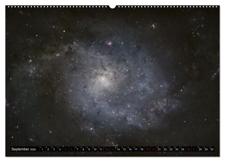 Produktbild: Ein Streifzug durch das Universum (Wandkalender 2026 DIN A2 quer), CALVENDO Monatskalender