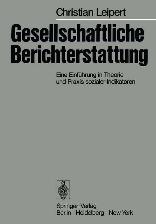 Produktbild: Gesellschaftliche Berichterstattung