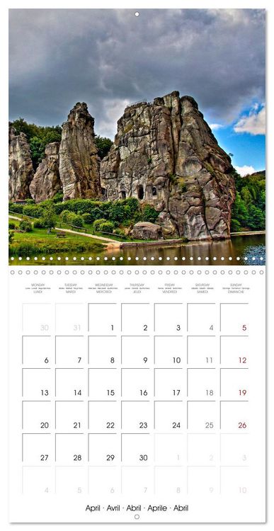 Produktbild: German Landscapes (Wall Calendar 2026 12 &times; 12 Inch) CALVENDO 12 Month Wall Calendar