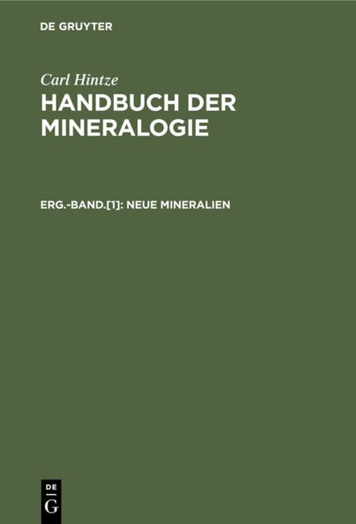 Produktbild: Neue Mineralien