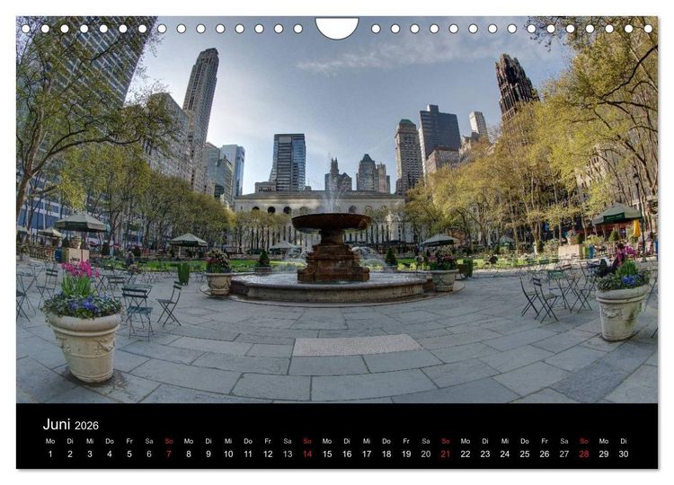 Produktbild: Zu Besuch in New York (Wandkalender 2026 DIN A4 quer), CALVENDO Monatskalender