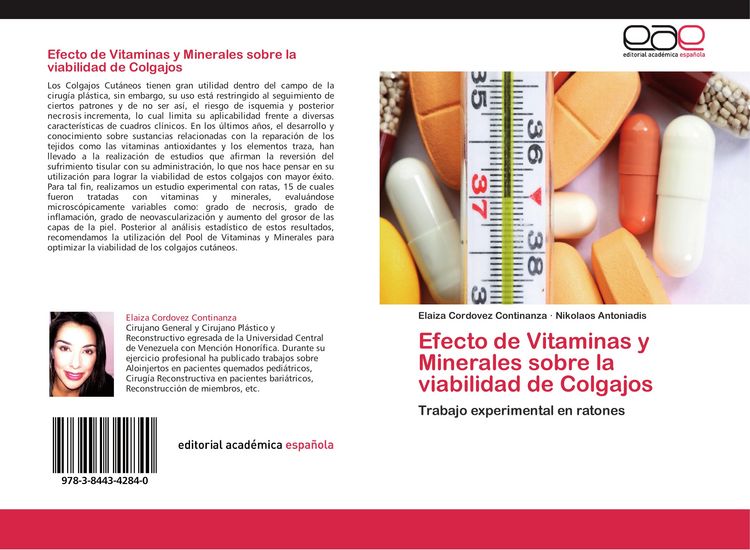 Produktbild: Efecto de Vitaminas y Minerales sobre la viabilidad de Colgajos