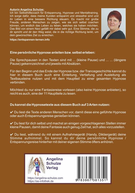 Produktbild: Hypnosetexte zum Vorlesen und selber Zusammenstellen