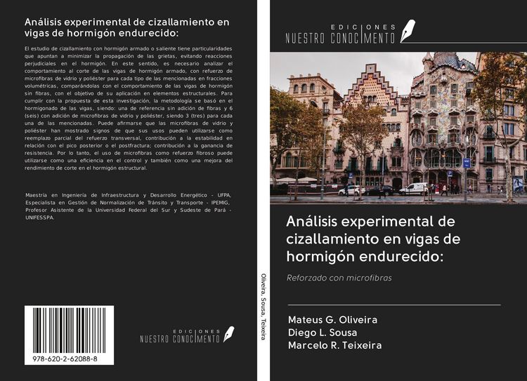 Produktbild: An&aacute;lisis experimental de cizallamiento en vigas de hormig&oacute;n endurecido: