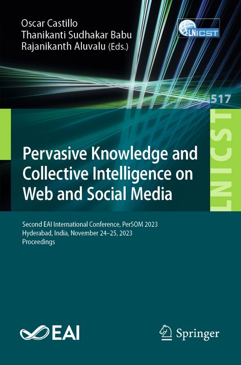 Produktbild: Pervasive Knowledge and Collective Intelligence on Web and Social Media