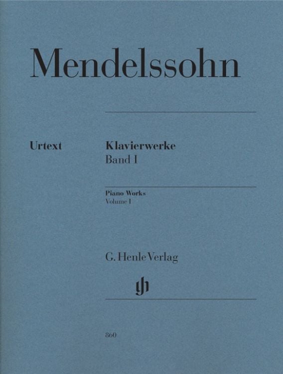 Produktbild: Felix Mendelssohn Bartholdy - Klavierwerke, Band I
