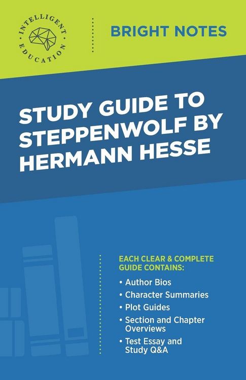 Produktbild: Study Guide to Steppenwolf by Hermann Hesse