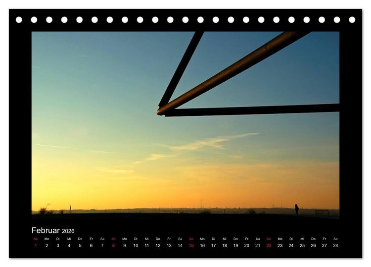 Produktbild: &Uuml;berraschend Anders Ruhrgebiet (Tischkalender 2026 DIN A5 quer), CALVENDO Monatskalender