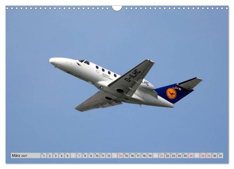 Produktbild: Flugzeuge - Starts und Landeanfl&uuml;ge (Wandkalender 2027 DIN A3 quer), CALVENDO Monatskalender