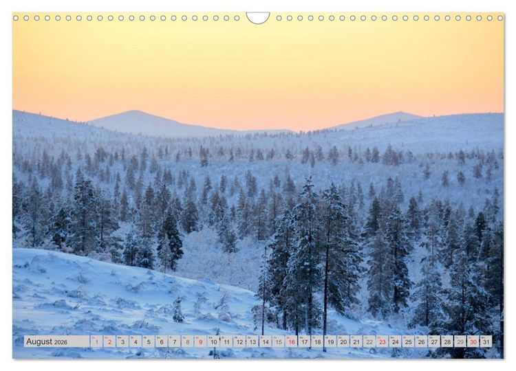 Produktbild: Zauberhaftes Finnland (Wandkalender 2026 DIN A3 quer), CALVENDO Monatskalender