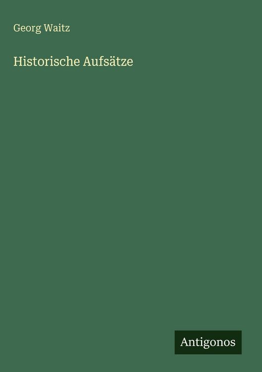 Produktbild: Historische Aufs&auml;tze