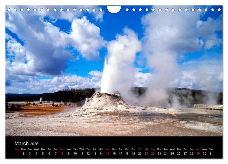 Produktbild: USA - National Parks (Wall Calendar 2026 DIN A4 landscape), CALVENDO 12 Month Wall Calendar