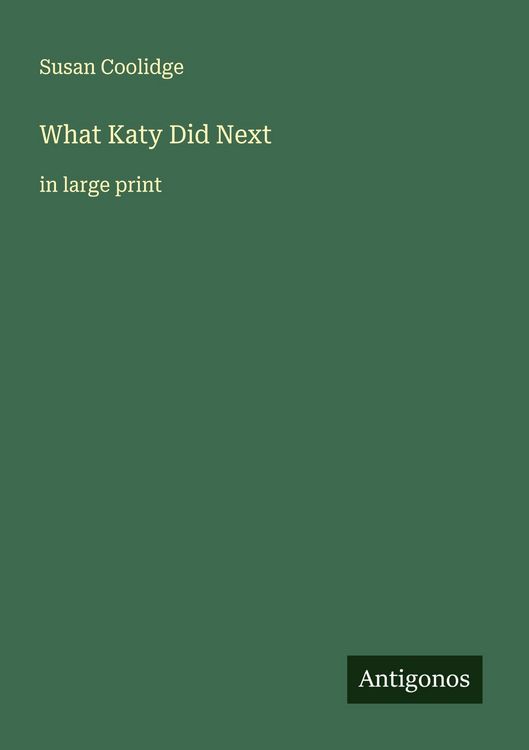 Produktbild: What Katy Did Next