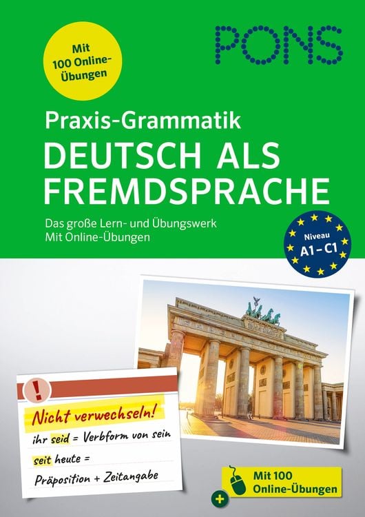 Produktbild: PONS Praxis-Grammatik Deutsch als Fremdsprache
