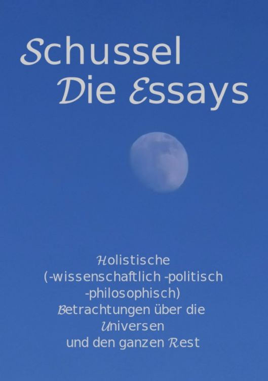 Produktbild: Schussel Die Essays