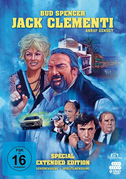 Produktbild: Jack Clementi, Anruf gen&uuml;gt - Special Edition Gesamtedition - Die 6 Spielfilme und TV-Serienfassung [9 DVDs]