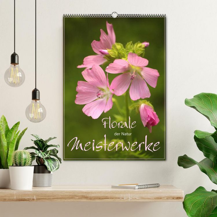 Produktbild: Florale Meisterwerke der Natur (Wandkalender 2026 DIN A2 hoch), CALVENDO Monatskalender