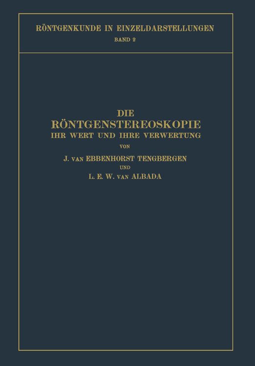 Produktbild: Die R&ouml;ntgenstereoskopie