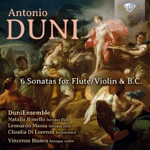 Produktbild: Duni:6 Sonatas for Flute/Violin & B.C.