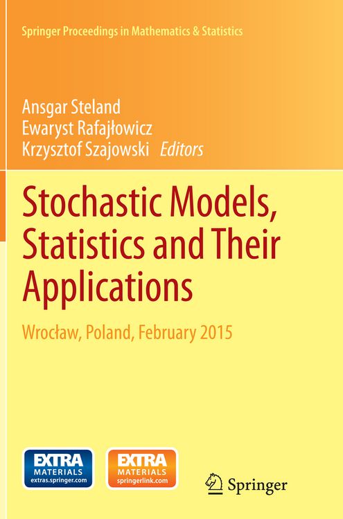Produktbild: Stochastic Models, Statistics and Their Applications