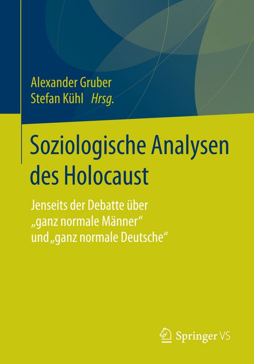 Produktbild: Soziologische Analysen des Holocaust