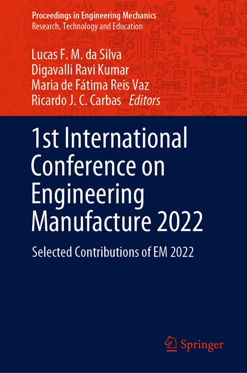 Produktbild: 1st International Conference on Engineering Manufacture 2022