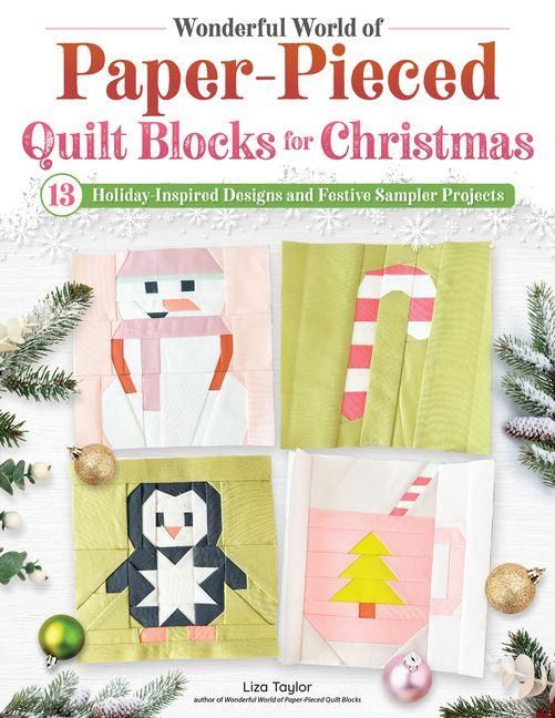 Produktbild: Wonderful World of Paper-Pieced Quilt Blocks for Christmas