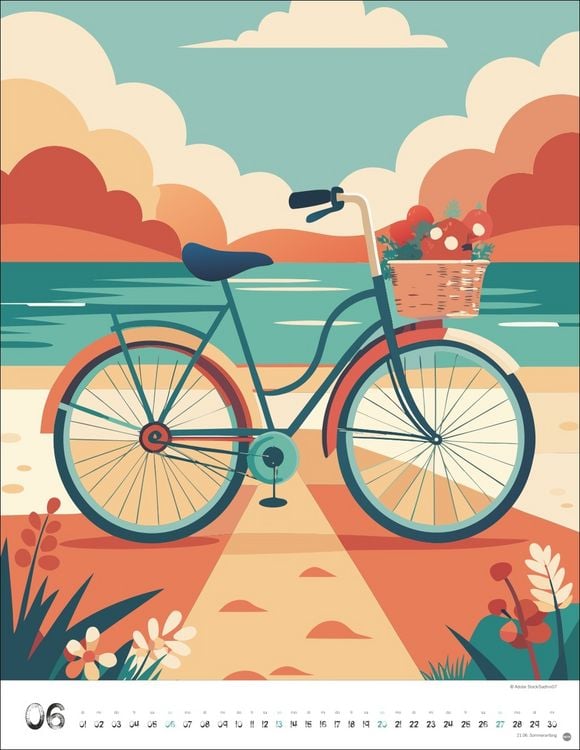 Produktbild: Bike Art Posterkalender 2027